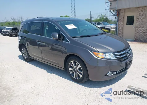 2015 Honda Odyssey Touring/Touring Elite from USA, damaged, VIN 5FNRL5H90FB091554
